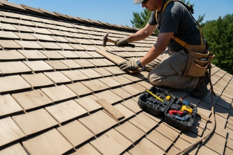 Shake Shingle Repair in Wellington, CO