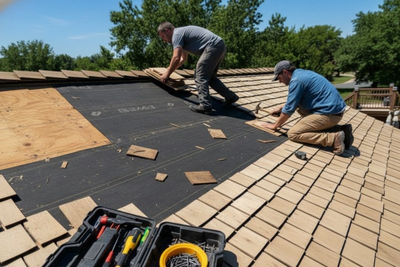 Shake Shingle Repair in Windsor, CO