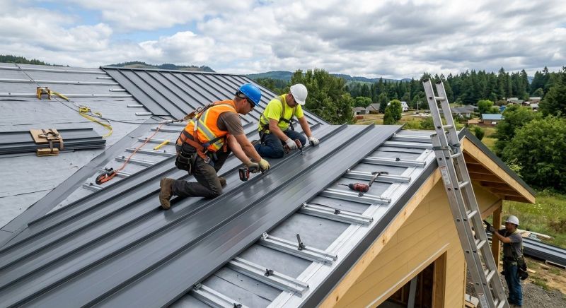 Sheet Roofing Installation in Milliken, CO