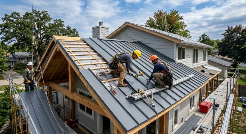 Sheet Roofing Installation in Wellington, CO