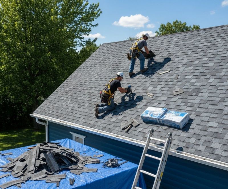 Shingle Roof Replacement in Timnath, CO