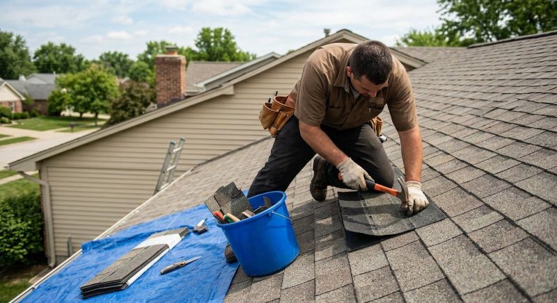 Shingles Repair in Evans, CO