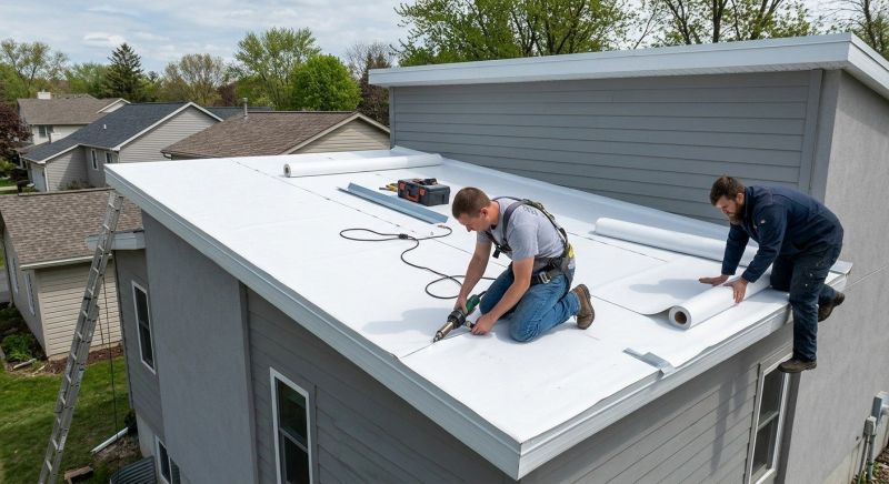 Single Ply Roof Installation in Johnstown, CO