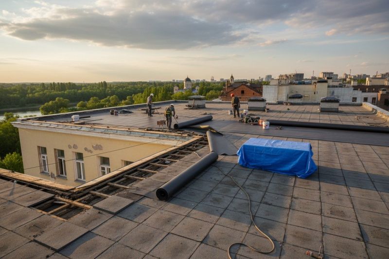 Single Ply Roof Replacement in Loveland, CO