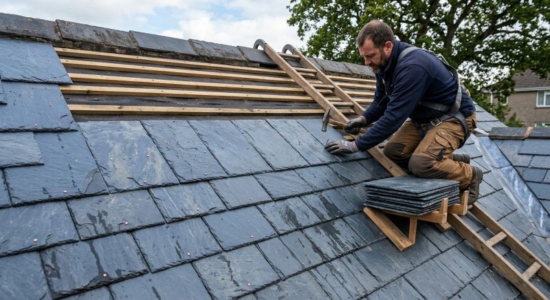 Slate Roof Construction in Berthoud, CO