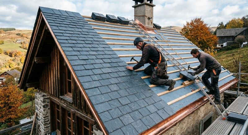 Slate Roof Installation in Loveland, CO