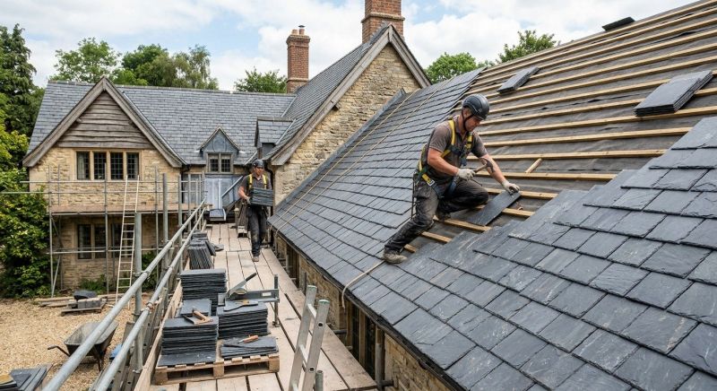 Slate Roof Installation in Loveland, CO