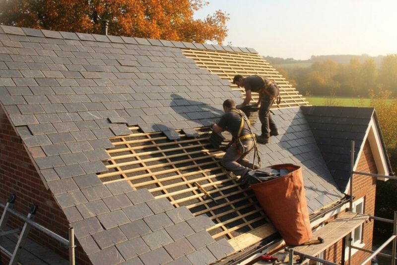 Slate Roof Replacement in Johnstown, CO