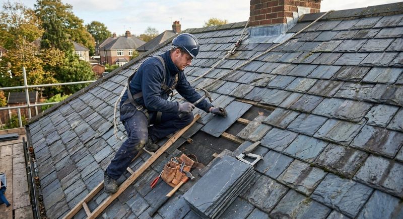 Slate Shingle Replacement in Loveland, CO