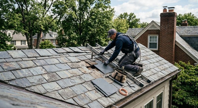 Slate Shingles Repair in Berthoud, CO