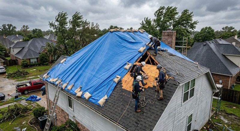 Storm Damage Roof Repair in Johnstown, CO
