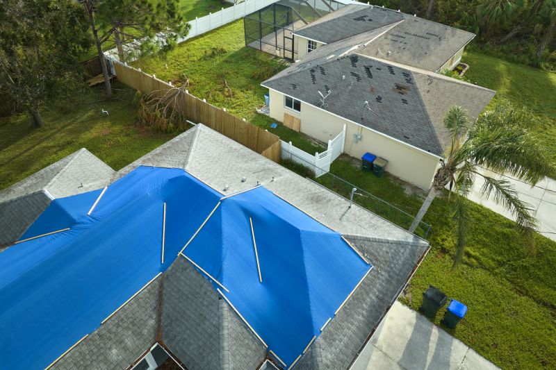 Storm Damage Roof Tarping in Loveland, CO