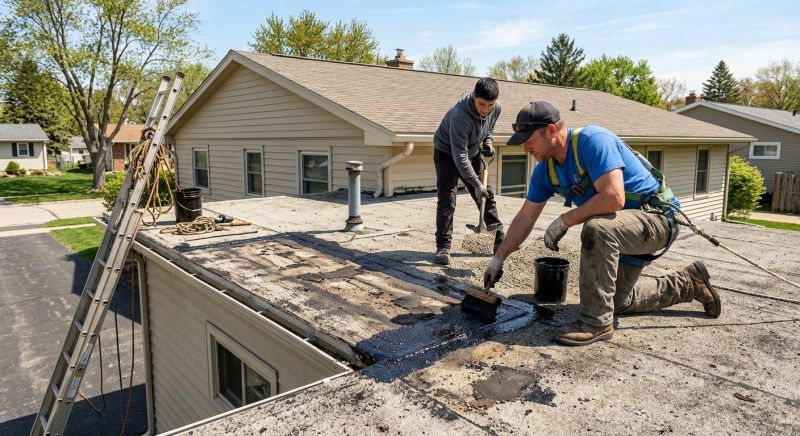 Tar And Gravel Roof Repair in Boulder County, CO