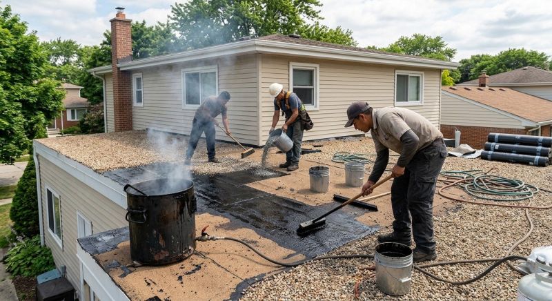 Tar And Gravel Roof Repair in Loveland, CO