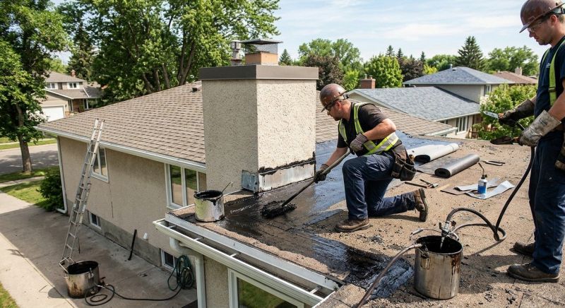 Tar And Gravel Roof Repair in Milliken, CO