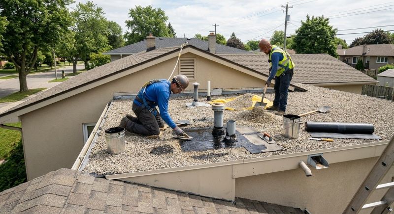 Tar And Gravel Roof Repair in Timnath, CO