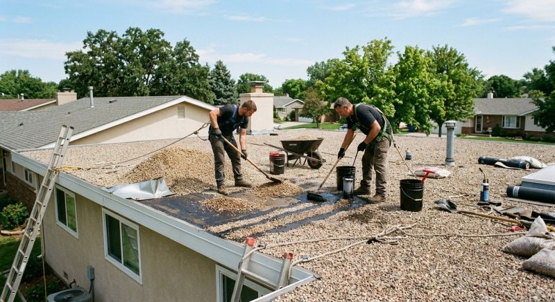 Tar And Gravel Roof Repair in Windsor, CO