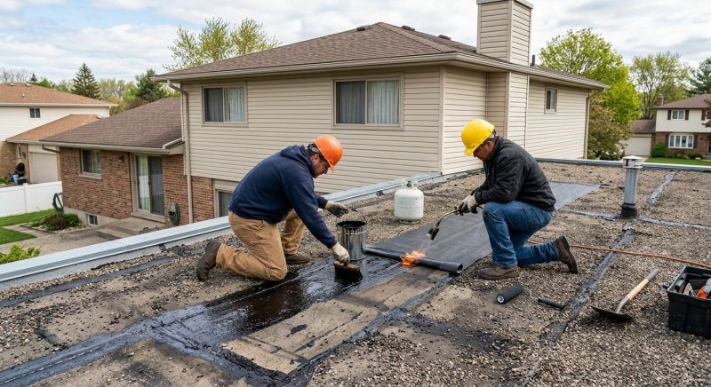 Tar Roof Repair in Evans, CO