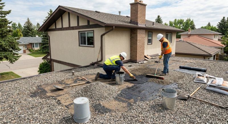 Tar Roof Repair in Larimer County, CO