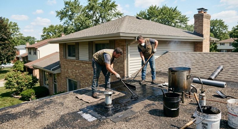 Tar Roof Repair in Wellington, CO