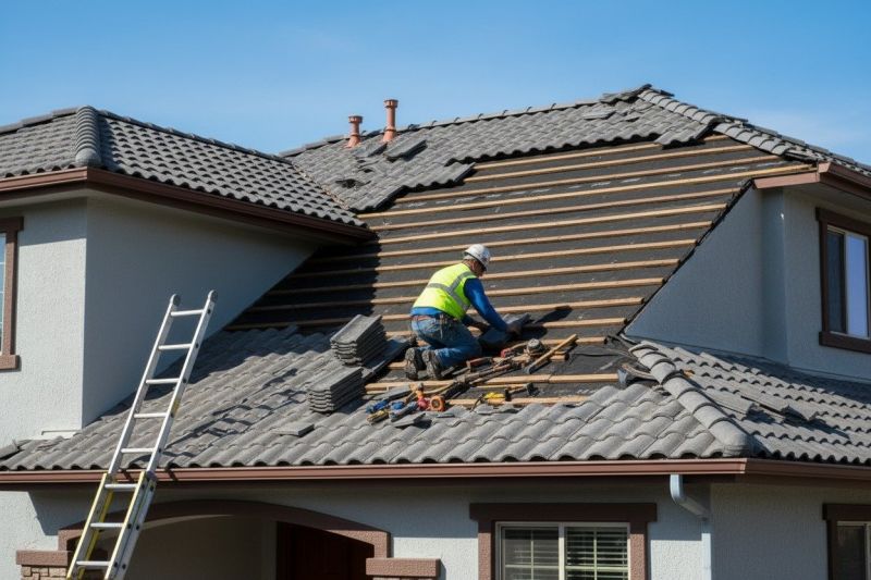 Tile Roof Repair in Firestone, CO