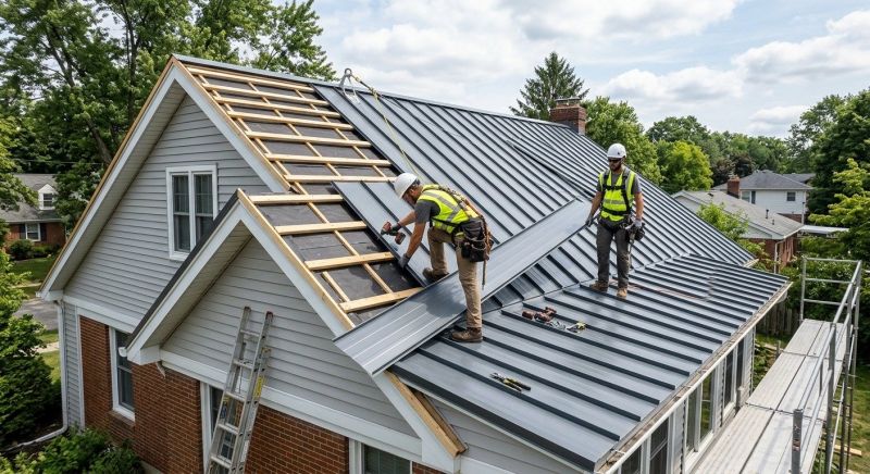 Tin Roof Installation in Windsor, CO