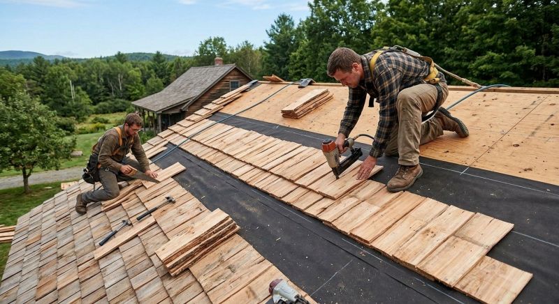 Wood Roofing Installation in Boulder County, CO