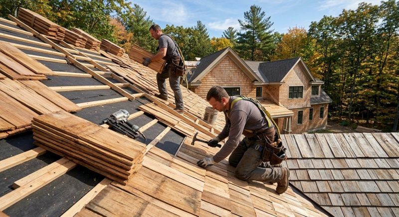 Wood Roofing Installation in Johnstown, CO