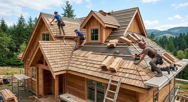 Wood Roofing Installation in Johnstown, CO