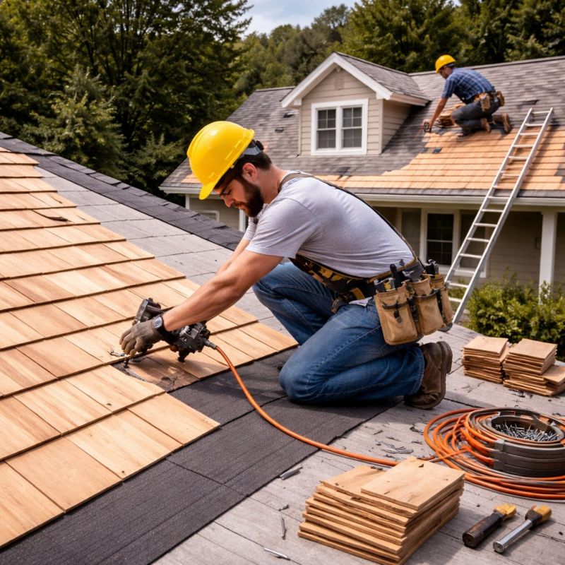 Wood Roofing Installation in Milliken, CO