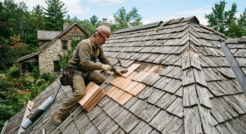 Wood Shake Roof Repair in Firestone, CO