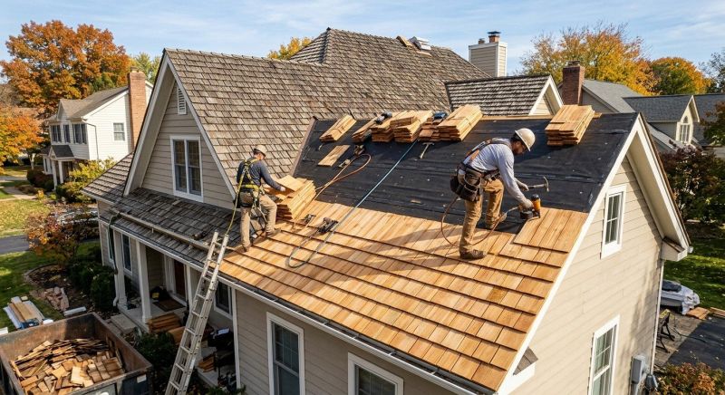 Wood Shake Roof Replacement in Wellington, CO