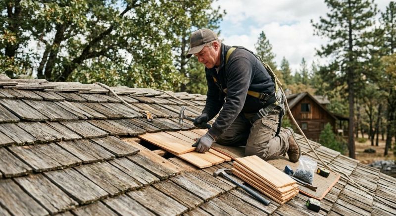 Wood Shingles Repair in Johnstown, CO