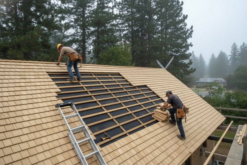Wood Shingles Repair in Milliken, CO